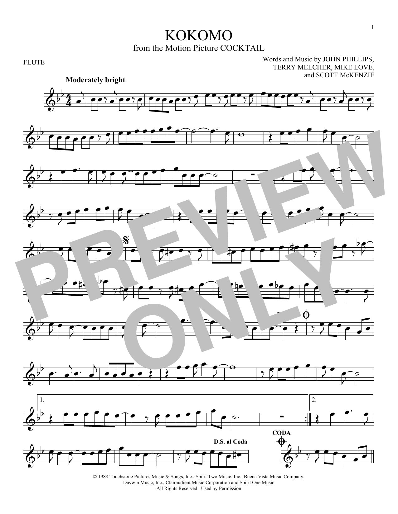 Product gallery: Page 1 of 1 Kokomo, The Beach Boys