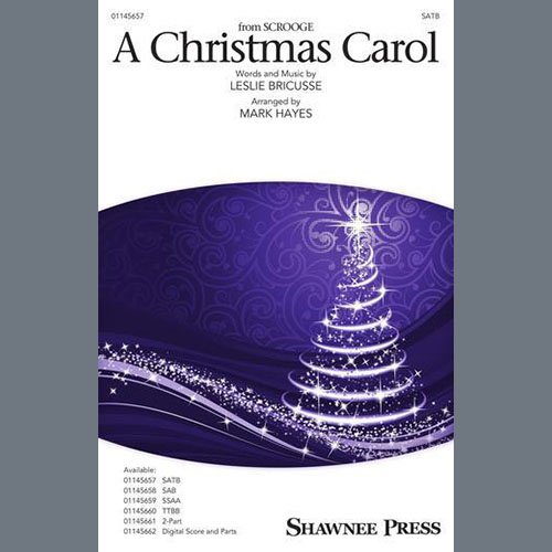 cover: A Christmas Carol (from Scrooge) (arr. Mark Hayes), Leslie Bricusse, Chor