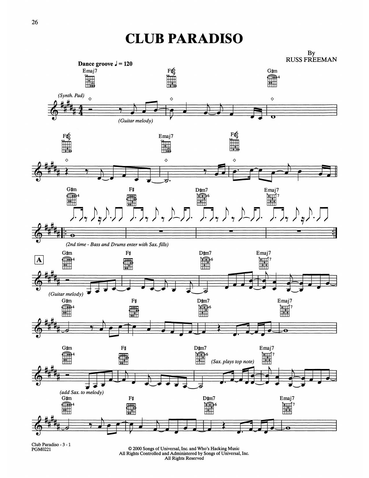Produktbild zu: Club Paradiso