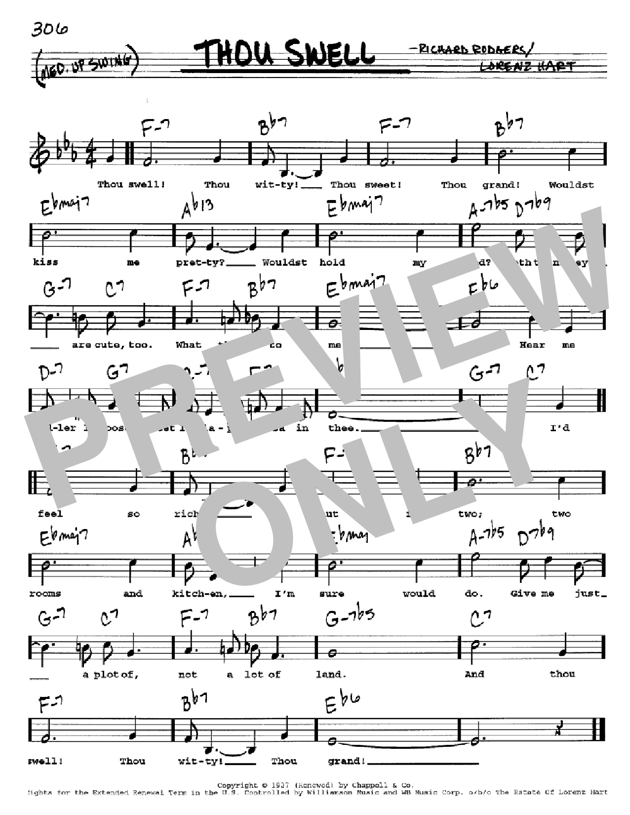 Produktbild zu: Thou Swell