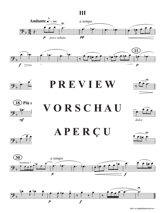 Product gallery: Page 14 of 21 Four Impressions (Suite) , , Trombone Quartet
