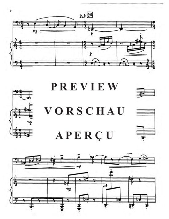 Product gallery: Page 11 of 19 Two Pieces , , (tuba + piano)