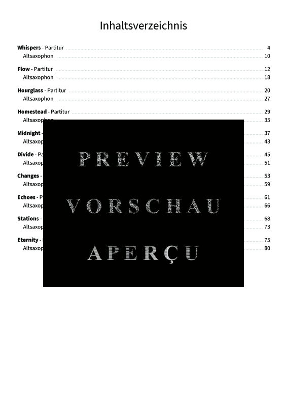 gallery: Zehn ruhige Melodien für Hochzeiten, Kirche und andere Anlässe, , Altsaxophon und Klavier