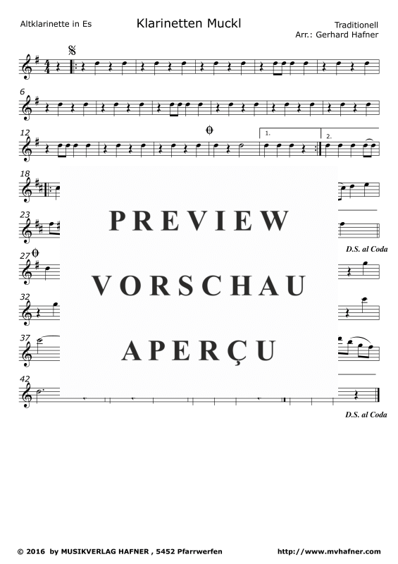 Product gallery: Page 7 of 10 Klarinetten Muckl, , (Clarinet Quintet)