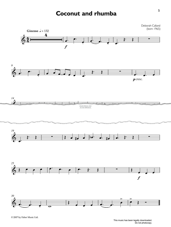 Produktgalerie: Seite 1 von 1 Coconut And Rhumba, Deborah Calland, Klavier, Trompete