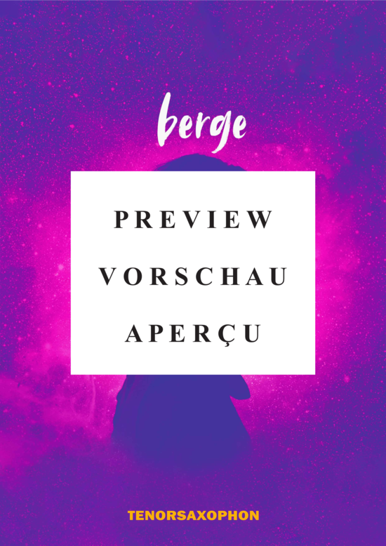 gallery: Mein Lied (Tenor Saxophon) , Berge, Leadsheet