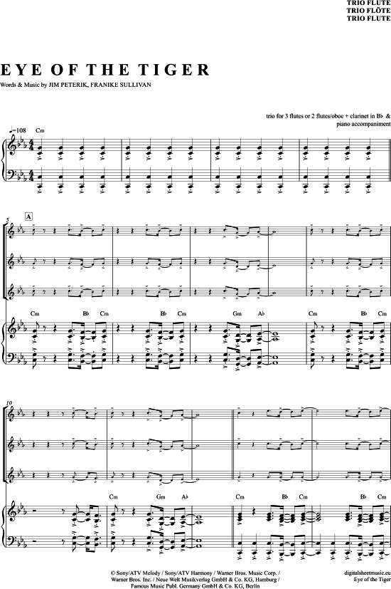 Product picture to: Eye of the tiger Survivor