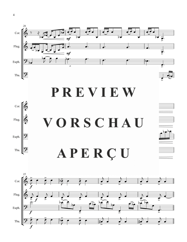 Produktgalerie: Seite 8 von 11 Tail Spins, , (Blechbläserquartett)