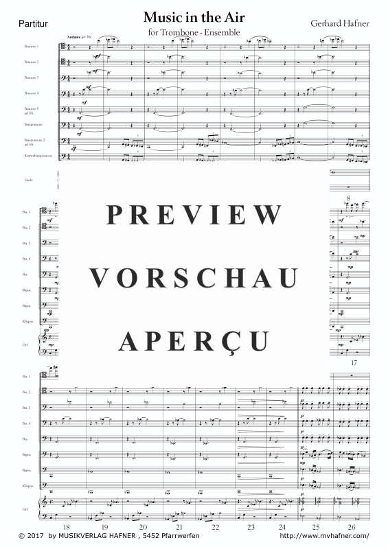 Product gallery: Page 6 of 11 Music in the Air, , (Trombone Ensemble)