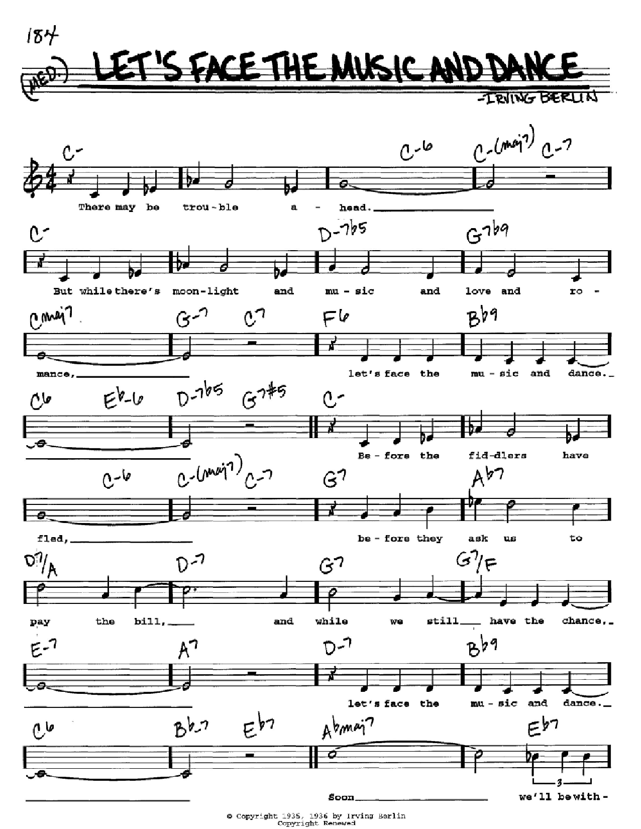 Produktbild zu: Let's Face The Music And Dance
