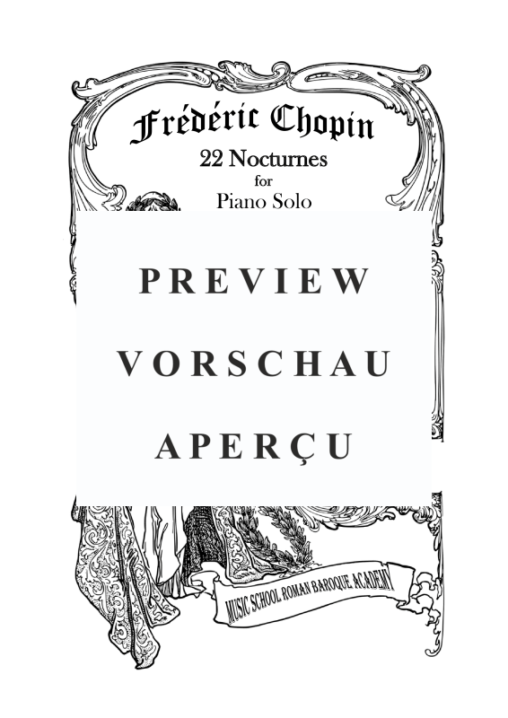 Produktgalerie: Seite 2 von 11 22 Nocturnes für Klavier – Vollständige Partituren, , Klavier Solo