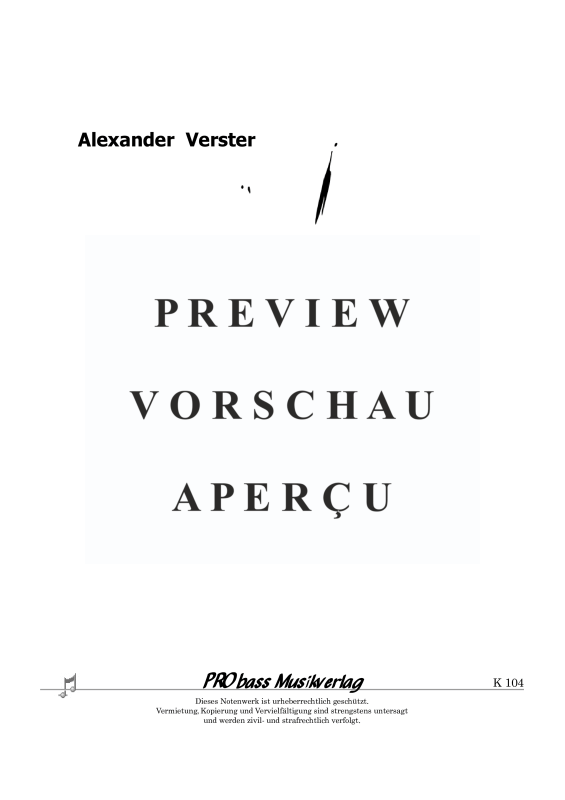 gallery: Six Vignettes for unaccomanied Double Bass, , Double Bass Solo
