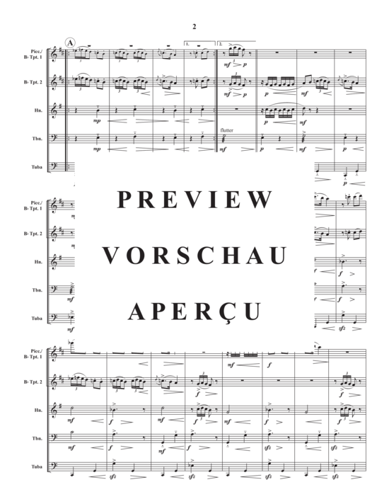 Produktgalerie: Seite 4 von 17 Ritual Fire Dance , , (Blechbläserquintett)