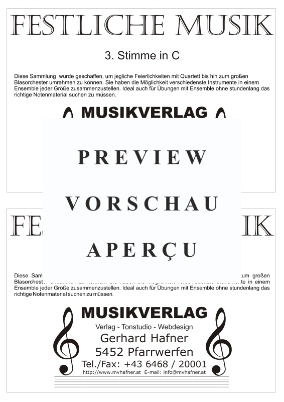 Product gallery: Page 4 of 11 Festliche Musik, , (large wind orchestra)