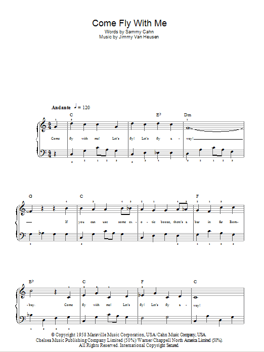 Produktbild zu: Come Fly With Me