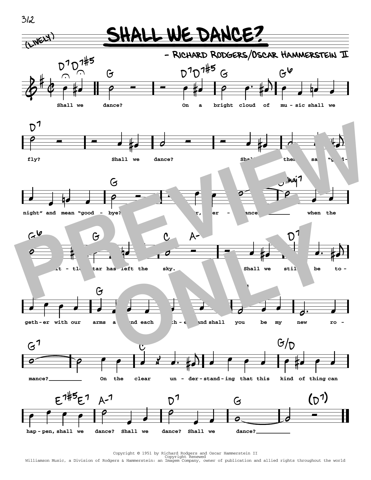 Produktbild zu: Shall We Dance? (High Voice) (from The King And I)