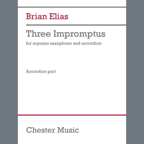 Produktbild zu: Three Impromptus