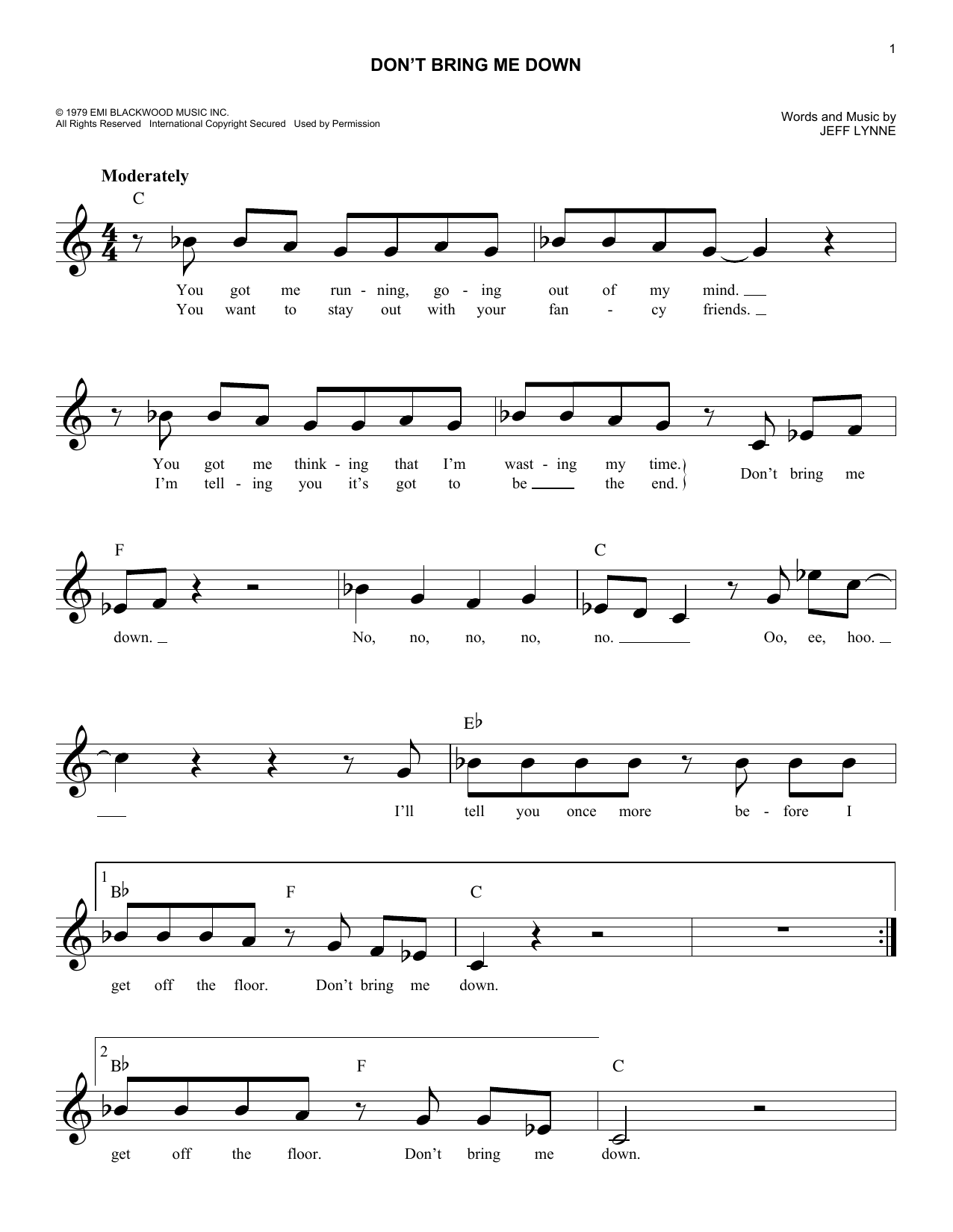 Produktgalerie: Seite 1 von 1 Don't Bring Me Down, Electric Light Orchestra