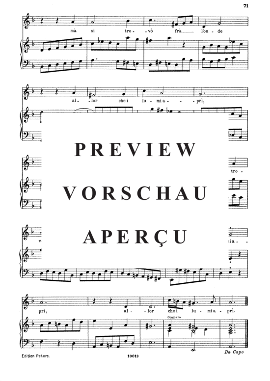 gallery: Senza procelle ancora , , (Alt + Klavier)