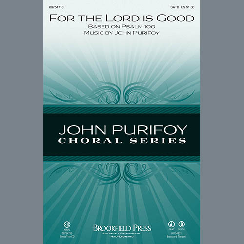 cover: For The Lord Is Good - Bb Trumpet 3, John Purifoy, Chor