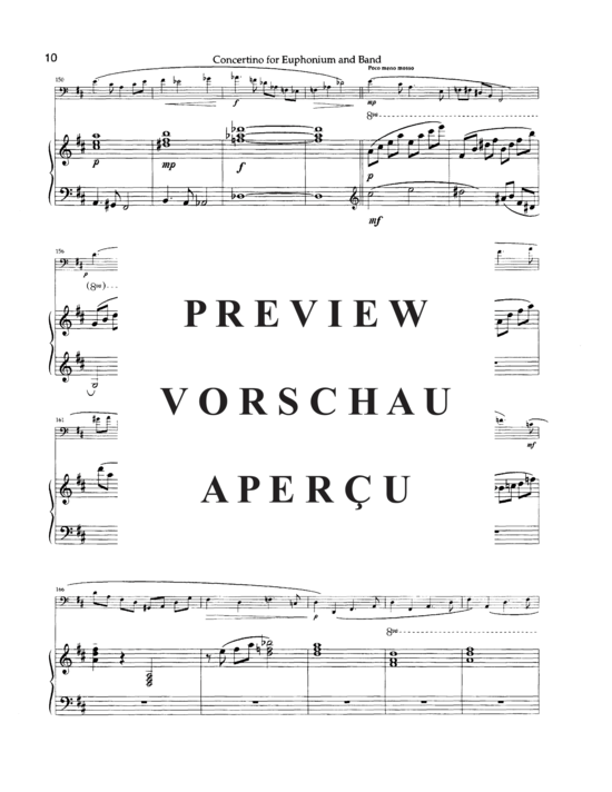Product gallery: Page 15 of 21 Concertino , , (euphonium + piano)