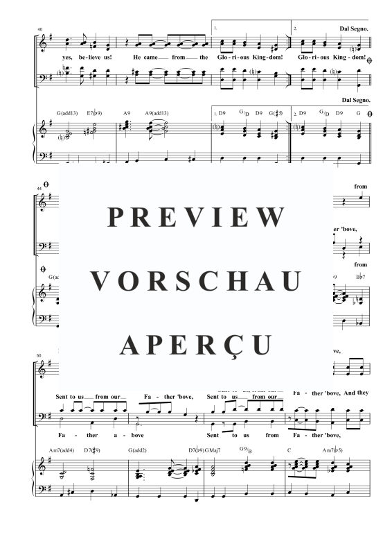 Produktgalerie: Seite 10 von 11 Glorious Kingdom, , Gemischter Chor und Klavier