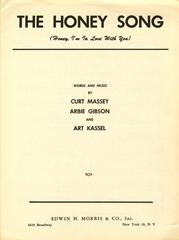 cover: The Honey Song (Honey, I'm In Love With You), Nick Todd