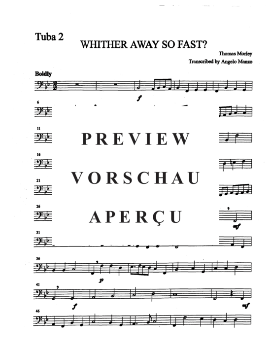 Produktgalerie: Seite 12 von 13 Whither Away so Fast? , , (Tuba Trio ETT)