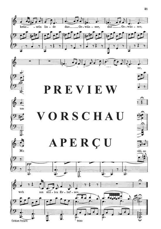 Product gallery: Page 4 of 4 Erlafsee D.586, , Low Voice and Piano