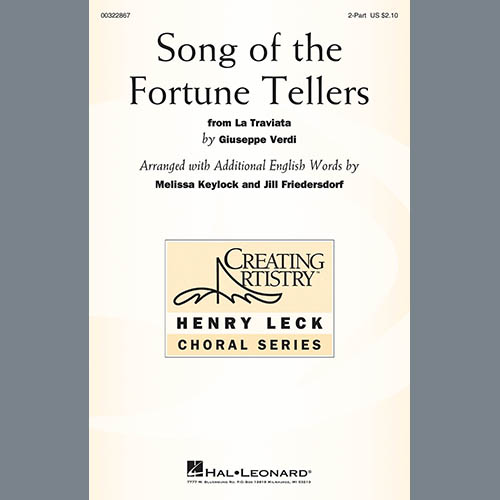 cover: Song Of The Fortune Tellers (from La Traviata) (arr. Melissa Keylock and Jill Friedersdorf), Giuseppe Verdi