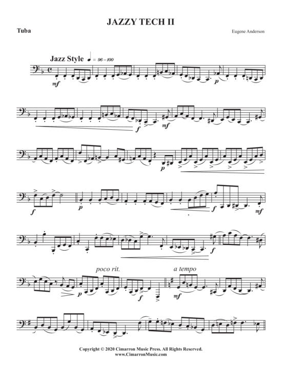 Product picture to: Jazzy Tech II Eugene Anderson