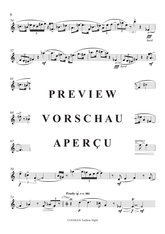 Produktgalerie: Seite 7 von 8 Endless Night , , (Englischhorn Solo)