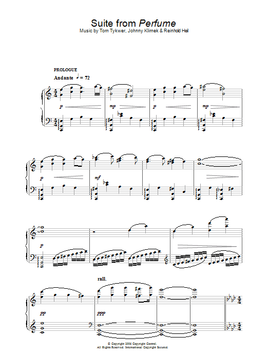 Product gallery: Page 1 of 1 Suite (from Perfume), Tom Tykwer