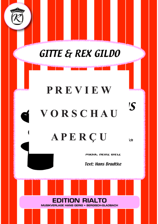 Produktgalerie: Seite 2 von 3 Hokuspokus , Gitte & Gildo, Rex, Klavier und Gesang