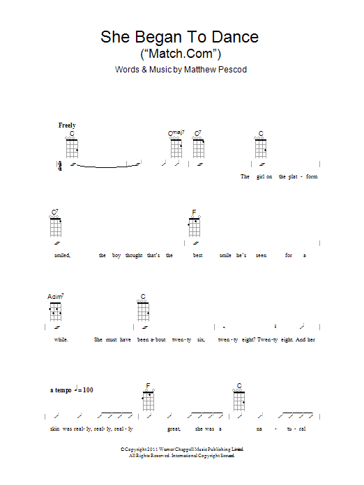 Product gallery: Page 1 of 1 She Began To Dance, The Ukuleles