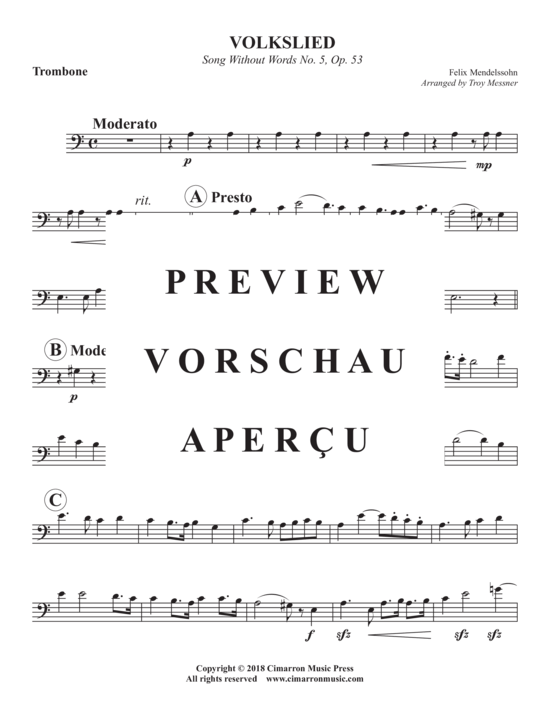 Produktgalerie: Seite 14 von 17 Volkslied , , (Blechbläser Quintett)