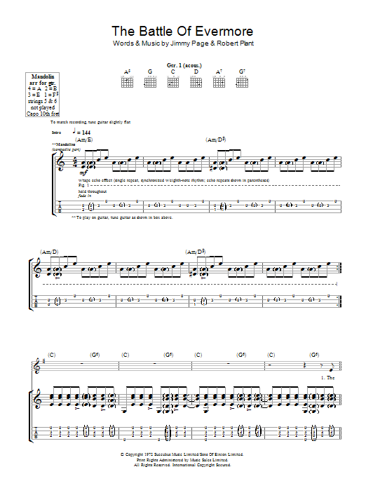 Produktbild zu: The Battle Of Evermore