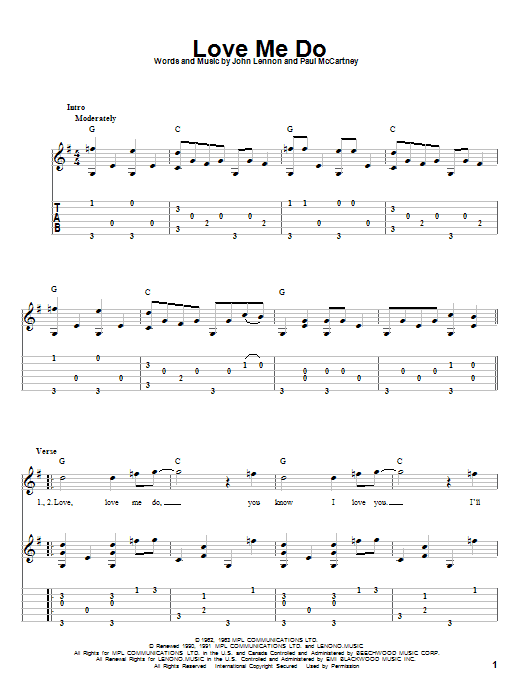 Product gallery: Page 1 of 1 Love Me Do, The Beatles