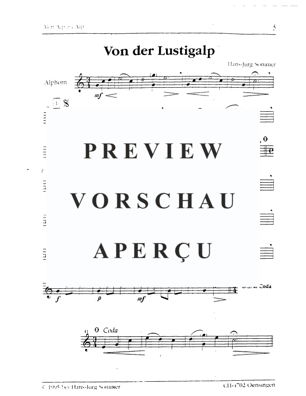 Produktgalerie: Seite 5 von 11 Von Alp zu Alp, , Alphorn