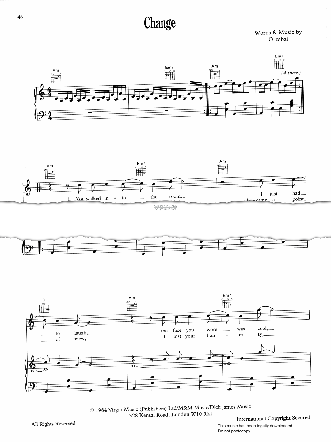 gallery: Change, Tears For Fears