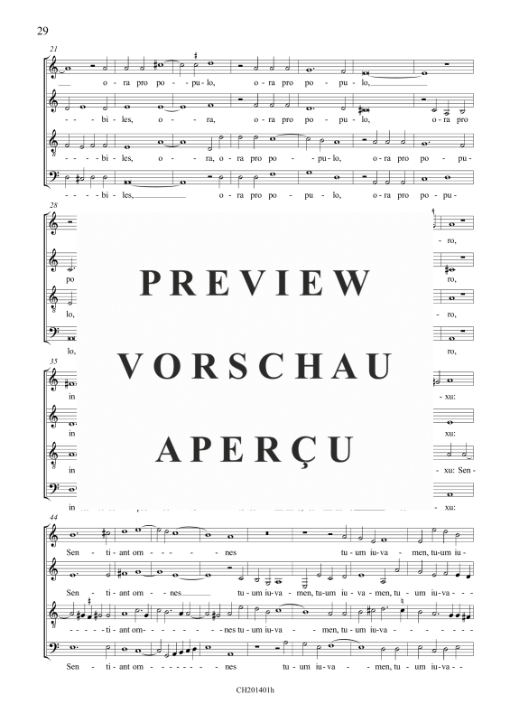 gallery: Sancta Maria, succurre miseris, , (Gemischter Chor)