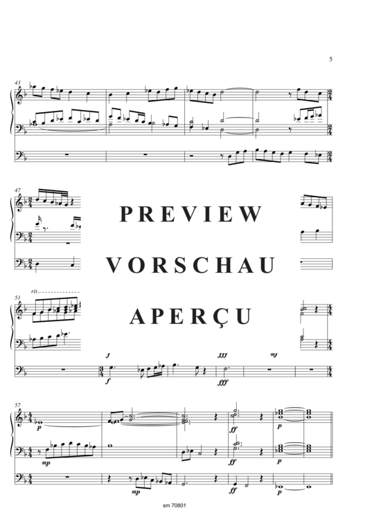 Product gallery: Page 6 of 16 Doxologie, 4 Sätze , , (Orgel Solo)