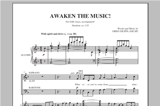 Product picture to: Awaken The Music