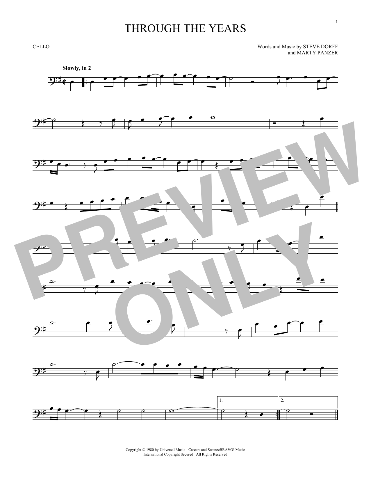 Produktgalerie: Seite 1 von 1 Through The Years, Kenny Rogers, Violoncello