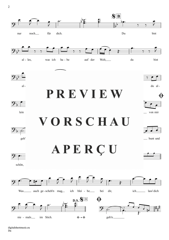 Produktgalerie: Seite 3 von 5 Du, Maffay, Peter, Posaune / Bariton