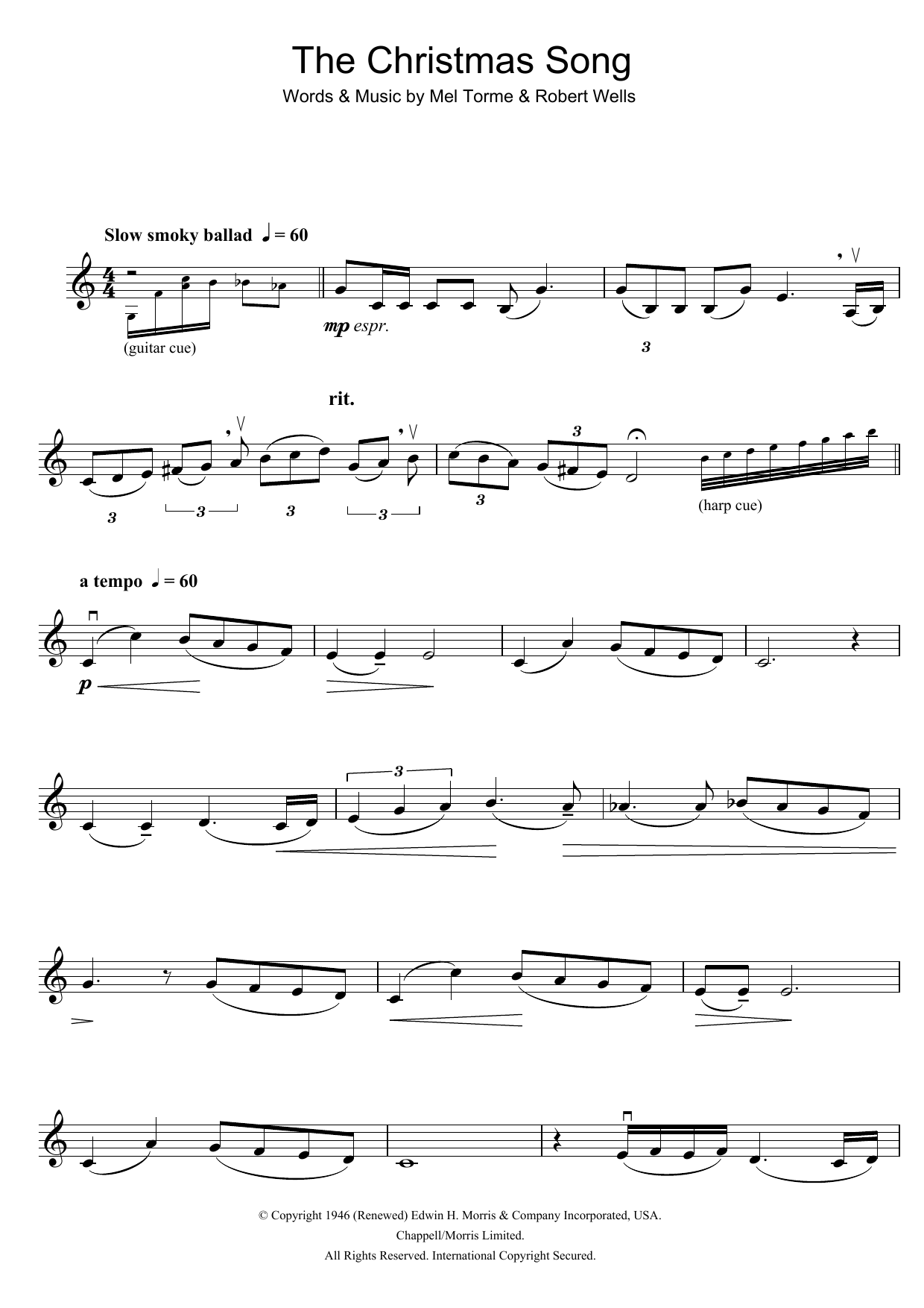 Product gallery: Page 1 of 1 The Christmas Song (Chestnuts Roasting On An Open Fire), Mel Tormé