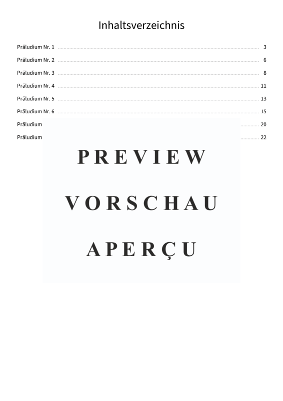 gallery: Acht Präludien op. 12, , (Klavier Solo)