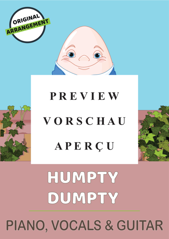 Produktgalerie: Seite 2 von 5 Humpty Dumpty, , (Gesang + Klavier, Gitarre)