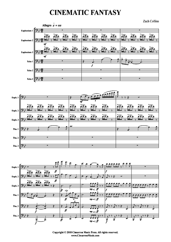 Product picture to: Cinematic Collins, Zach