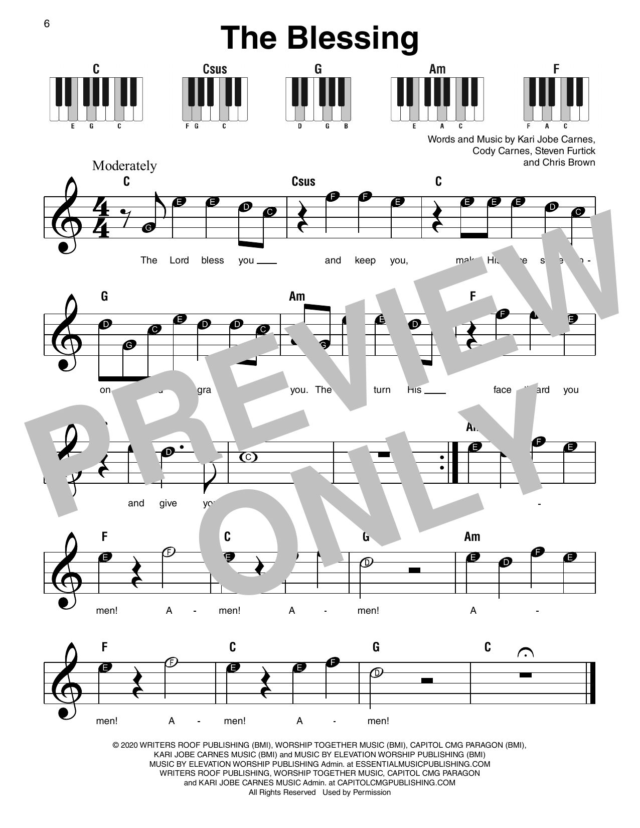 Product picture to:  The Blessing - Kari Jobe & Cody Carnes